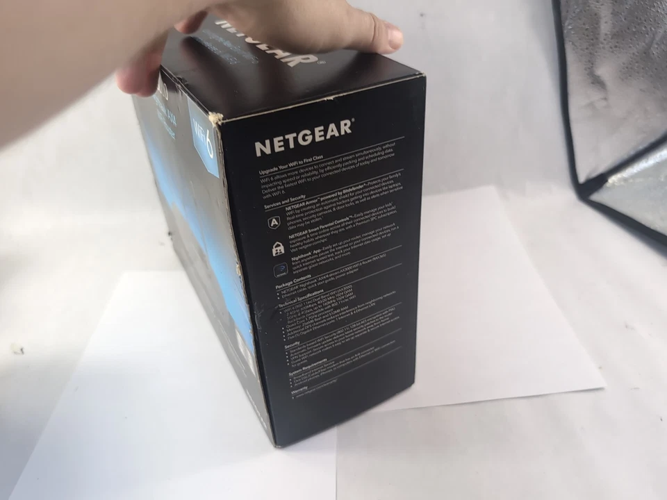 NETGEAR Nighthawk AX4 4-Stream AX3000 Wi-Fi 6 Router - Image 3 of 4