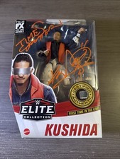 Kushida Signed Wwe Elite Highspots Certed Inscribed Time Splitters Wwe Nxt 