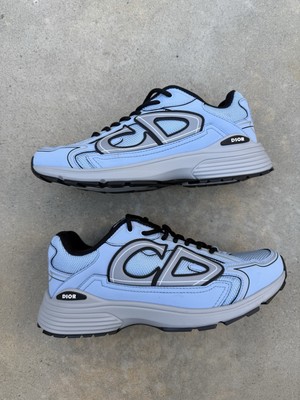Dior B713 CD Icon Sneakers Blue Size EU 41 / US 8 - Authentic