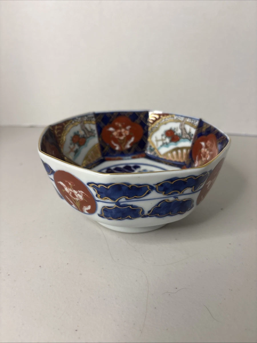 Porcelain & Pottery Blue Vintage Original Japanese Antiques for