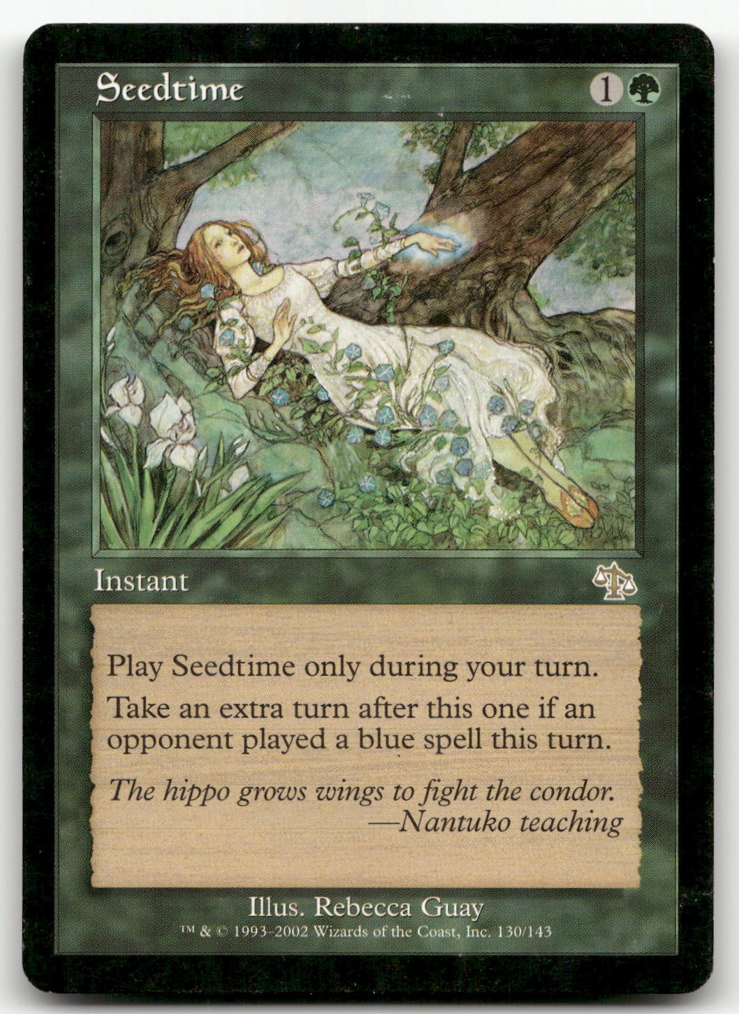 Seedtime #130 (MP) Judgment JUD Magic MTG
