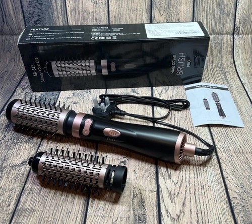 Rotating Hair Dryer Hot Brush Powerful Air Flow Straightening Curl Fast Drying - Picture 13 of 20