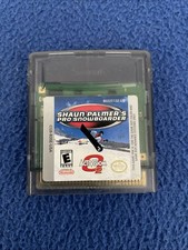 Shaun Palmer's Snowboarding (Nintendo Game Boy Color GBC) Original Game