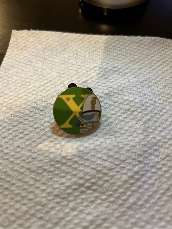 XR "X" Alphabet Character Collection Toy Story Individual Disney Pin