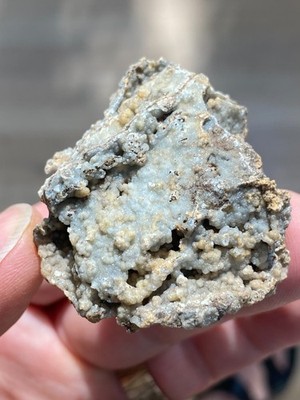 MILKY WHITE & TAN WEBS of SMITHSONITE, GRAPHIC MINE, SOCORRO COUNTY, NEW MEXICO!