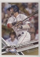 2017 Topps League Leaders Gold 1361/2017 Dustin Pedroia #321 n1u