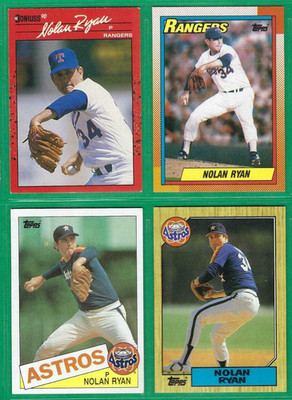 Nolan Ryan Texas Rangers Houston Astros U-Pick Oddball Cards Magazines