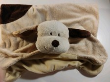Koala Baby Puppy Dog Plush Lovey Stuffed Animal Security Blanket Brown Play Mat