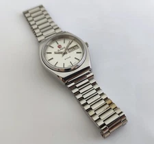 Rado Stag Stainless Steel Automatic Day / Date Mens Watch