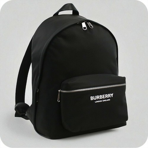 Burberry Backpack Men's Brand BURBERRY 8063495 Black Bag