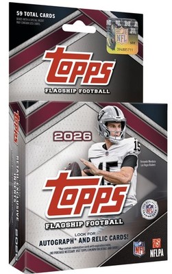 2026 Topps Flagship Football NFL Hanger Box Factory Sealed