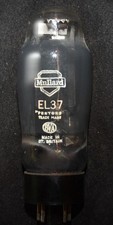 Vintage Mullard EL37 Pentode Tube 1956 Blackburn AS-IS Decor Display Steampunk