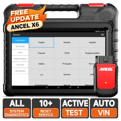 Ancel X6 Profi KFZ OBD2 Diagnosegerät Alle System ABS SRS EPB DPF Bidirektional