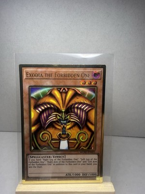 Yu-Gi-Oh! Exodia the Forbidden One MGED-EN005 1st Edition Effect Dark Gold ATK/ 