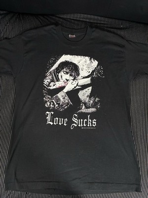 Fashion Victim Shirt Size XL 1990s Vampire  Love Sucks  Single Stitched USA 