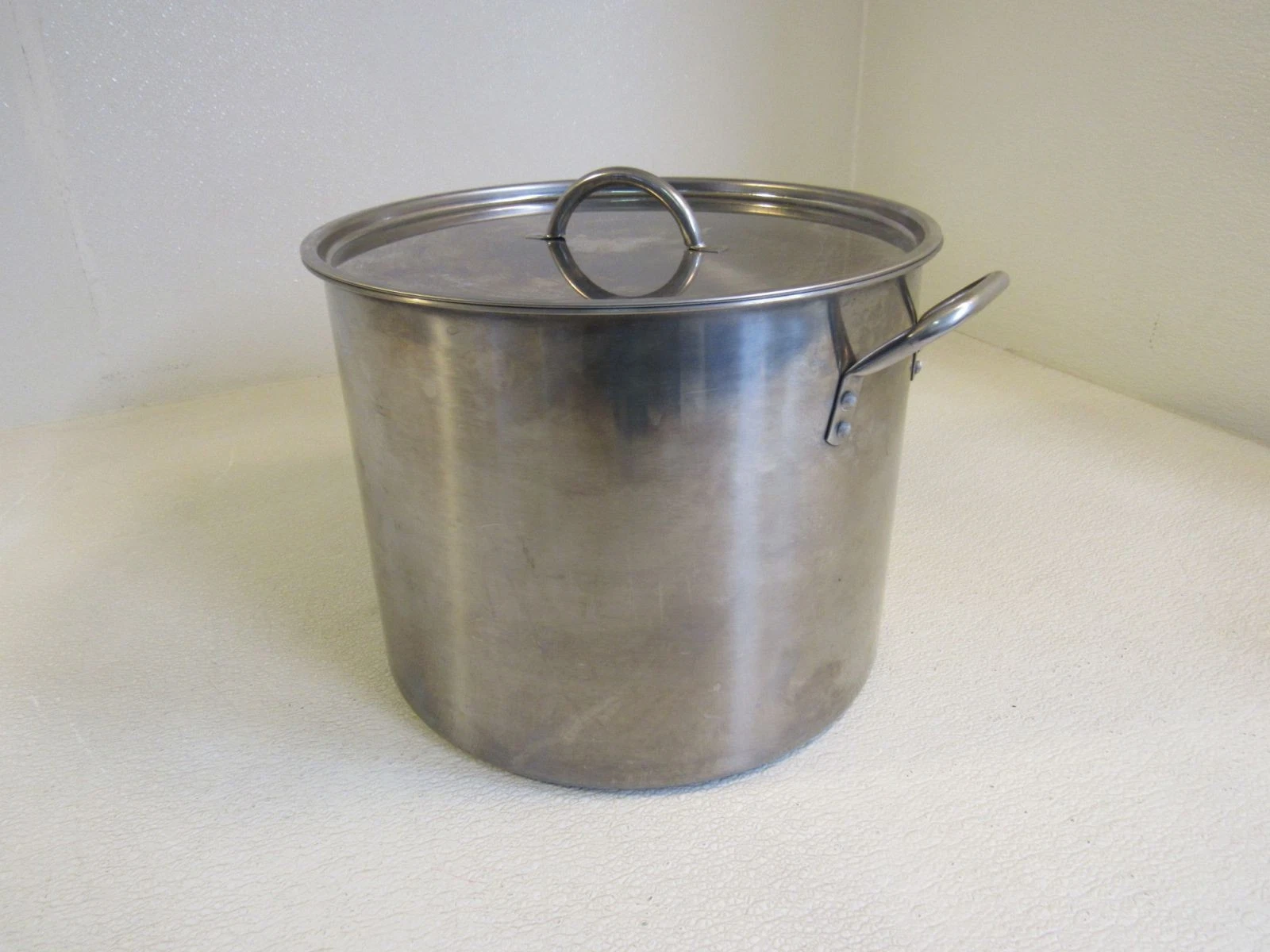Standard Cooking Stock Pot With Lid Silver/Black 184-011923