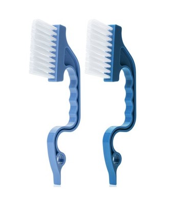 Slick- Window Track Cleaning Brush, 2 Pack, Blue Ergonomic 2 