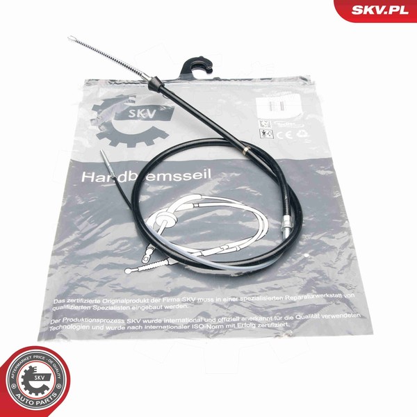 Esen SKV Bremsseil Seilzug Feststellbremse 25SKV486 FüR VW Polo 3 Classic 6V2 4-image