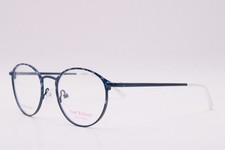 NEW ISAAC MIZRAHI NEW YORK IM30059 BL BLUE WHITE AUTHENTIC EYEGLASSES 50-20