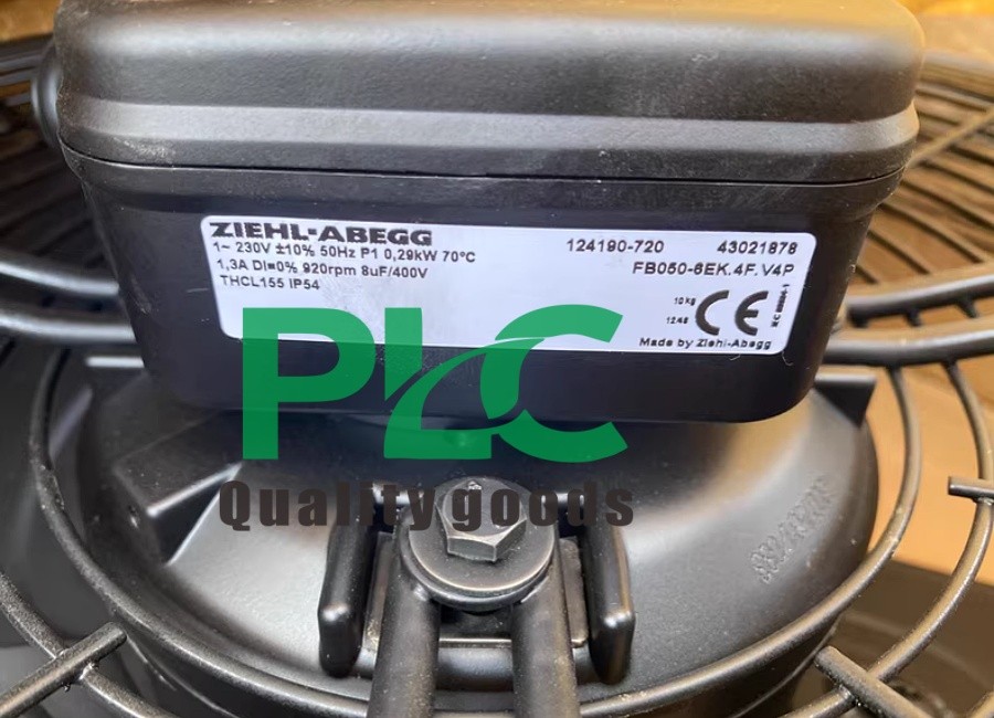 FB050-6EK.4F.V4P 1PC NEW ZIEHL-ABEGG FB050-6EK.4F.V4P Axial-Flow Fan Free Ship