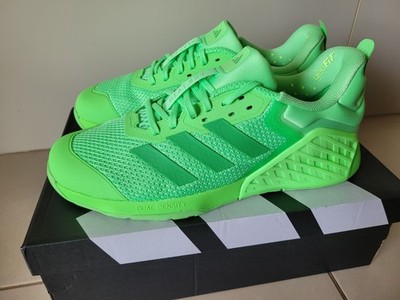 ADIDAS Dropset 3 Men's Shoes 12 Sneakers Crossfit Gym Training Green JR1666