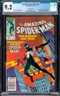 Amazing Spider-Man #252 Marvel 1984 Newsstand Ed 1st App Black Costume CGC 9.2