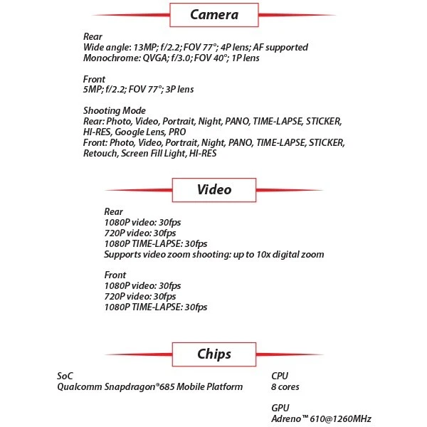 NEW OPPO A6x 4GB+128GB PURPLE Global Ver. Dual SIM Unlocked Android Mobile Phone - Bild 4 von 4