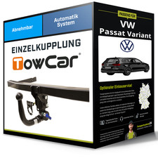 Abnehmbare Anhängerkupplung für VW Passat Variant 14-24 B8 Typ 3G5 / CB5 TowCar