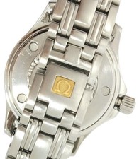 OMEGA Seamaster 300m Professional Date Women's Navy Blue Dial Quartz 2583.80 8