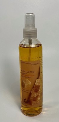 Bath & Body Works Pleasures Warm Vanilla Sugar Body Splash 8oz Made In The USA