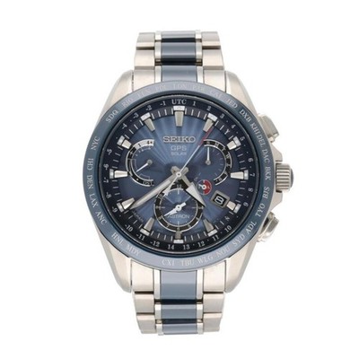 Seiko Astron 8X Serie GPS Solaruhr 8X53-0AB0-2 Rang A aus Japan