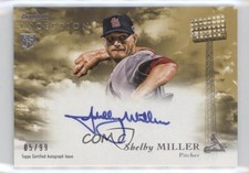 2013 Bowman Inception Rookie Auto Gold 5/99 Shelby Miller #RA-SM Auto 6s6