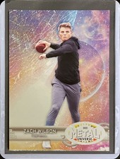 Zach Wilson Rookie - 2021 Skybox Metal Univer...