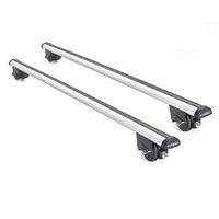 DachträGer GrundtäGer FüR Vw Sharan Ii 2010-2023 100Kg Alu Silber 2 Tlg Abe
