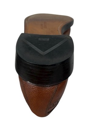 Allen Edmonds Mens 9.5 C MacNeil Dress Shoes Brown MISTMATCH 