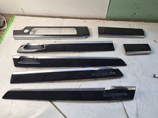 Original BMW F01 7er Esche Maserung Anthrazit Holz Interieurleisten Set LCI