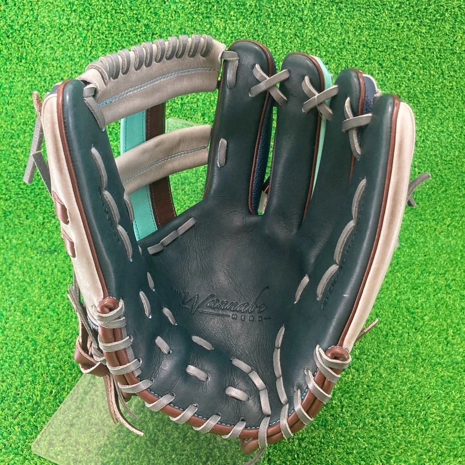 Guante de béisbol Wilson Japón todas las posiciones Wannabe Hero DOBLE DERECHO 12 pulgadas Foto 4 de 4