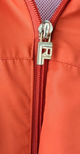 Lauren Ralph Lauren Windbreaker Jacke 1X Mesh gefüttert Full Zip Roll Away Kapuze - Bild 7 von 16