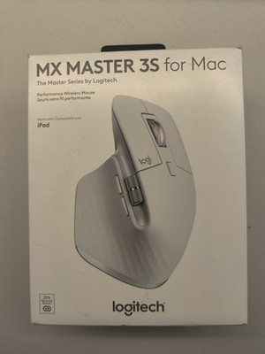 Logitech MX Master 3S Wireless Mouse for Mac - Pale Gray
