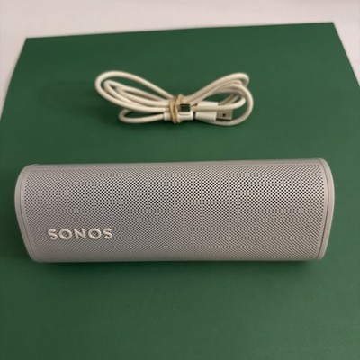 Sonos Roam Portable Smart Speaker White Bluetooth Wi-Fi Voice Control