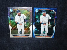 2023 Bowman Chrome Mojo & Blue Refractor Rookie Lot Javier Osorio #BCP-4