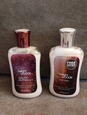 Bath Body Works TWILIGHT WOODS Body Lotion, 8 oz. x 2