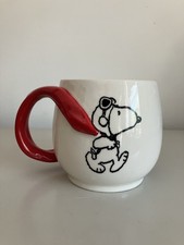Snoopy Red Baron Peanuts 2024 Scarf Coffee Mu...