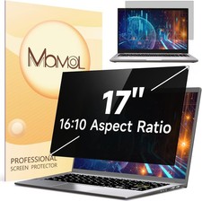 Screen Protector for 17 Inch Laptop 16:10 Widescreen, Anti Glare, Removable Shie