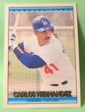 1992 Donruss - Carlos Hernandez #778 - Los Angeles Dodgers 