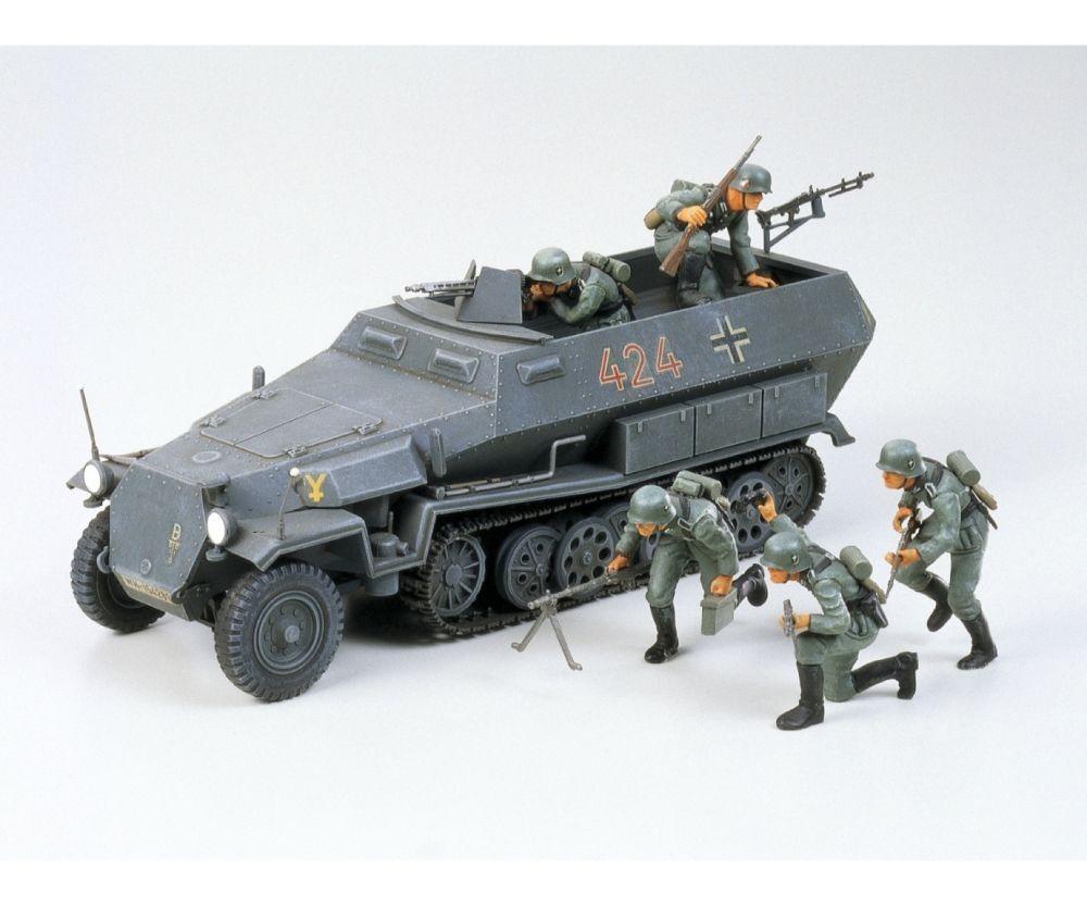 Tamiya 35020 Dt. Sdkfz.251/1 Halfk. Kit Hanomag (5) 1:35 NEUF