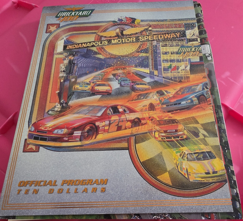 Indianapolis Motor Speedway Brickyard 400 1998 Vintage Original Official Program
