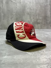 Vintage 90s Cincinnati Reds MLB Embroidered Logo Cap Swirl Snapback Hat OSFA