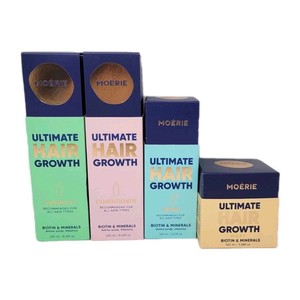 Kit Moerie Ultimate Hair Growth 3 Produits - Masque Cheveux Neuf - Fabriqué En France