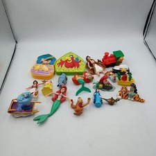 Vintage Disney Happy Meal Toy Lot PVC Aladin McDonald's Burger King Wendys